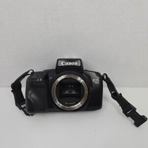 Canon EOS 750 SLR 35mm Film Camera Body Only Black Vintage Japan 2CR5 Battery
